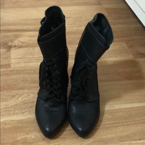 Lace up boots